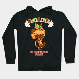 SWOLE CAT MANCHAS Hoodie